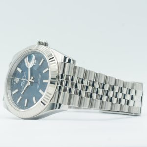 Rolex Datejust Blue Dial 41mm Jubilee