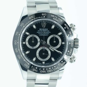 Rolex Daytona Black Dial Black Ceramic Bezel