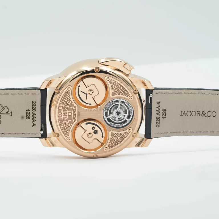 Jacob Co Casino Tourbillion Rose Gold