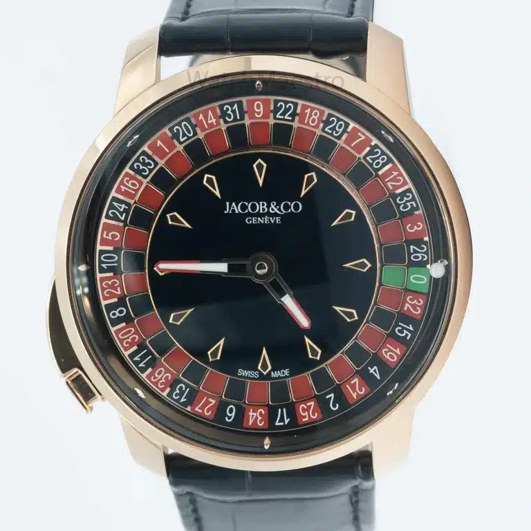 Jacob Co Casino Tourbillion Rose Gold with Casino Roullete