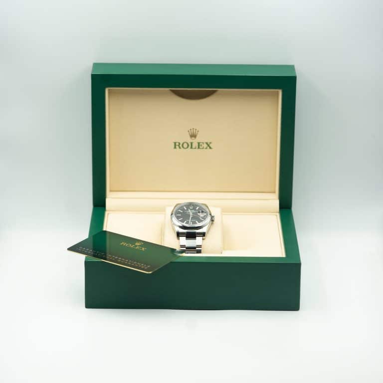 Rolex Datejust 36 Black Box