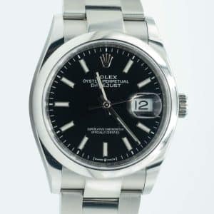 Rolex Datejust 36 Black Dial