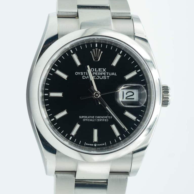 Rolex Datejust 36 Black Dial
