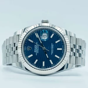 Rolex Datejust 41 Blue Motif