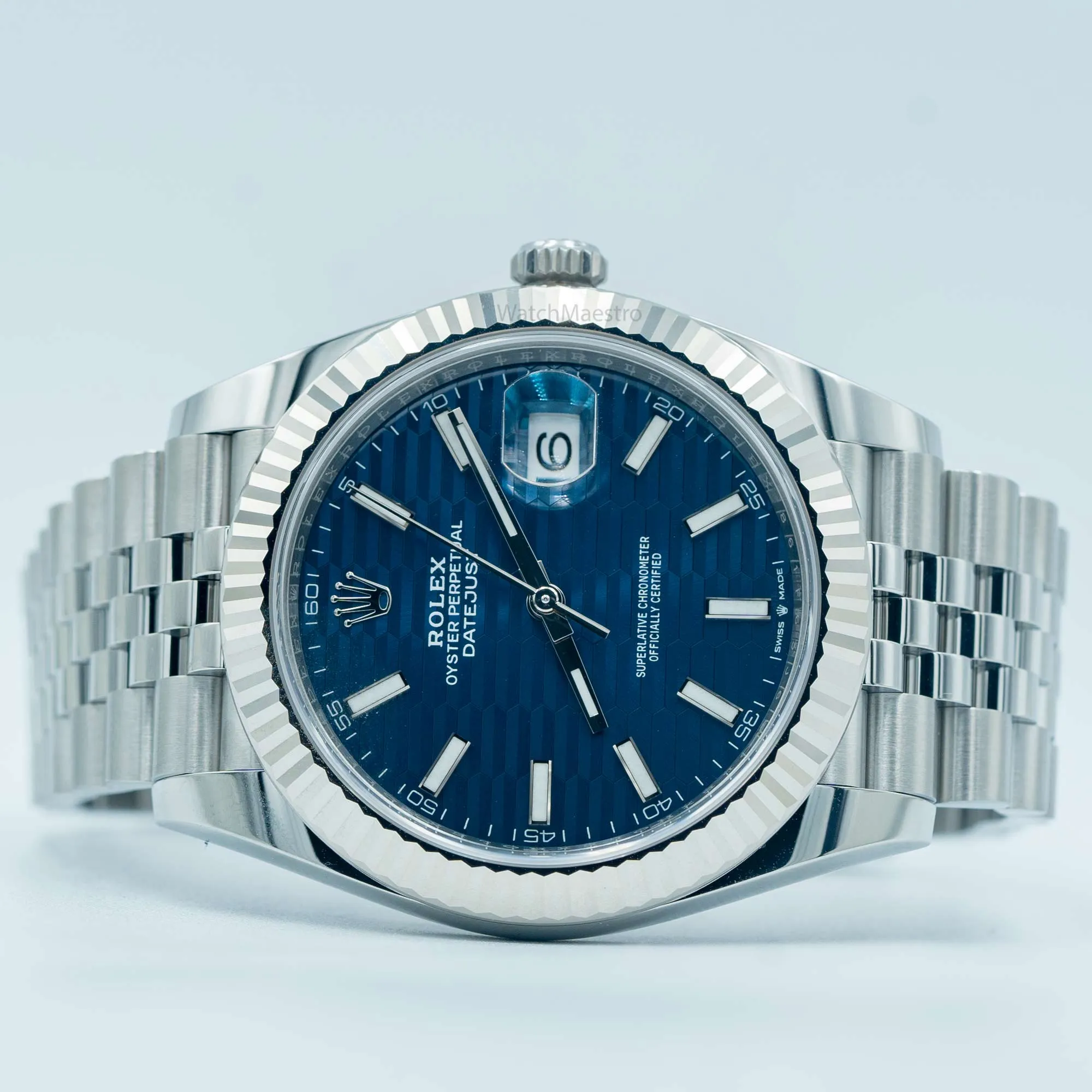 Rolex Datejust 41 Blue Motif