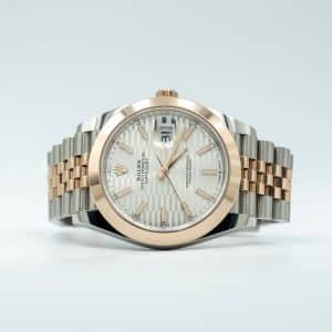 Rolex Datejust White Motif
