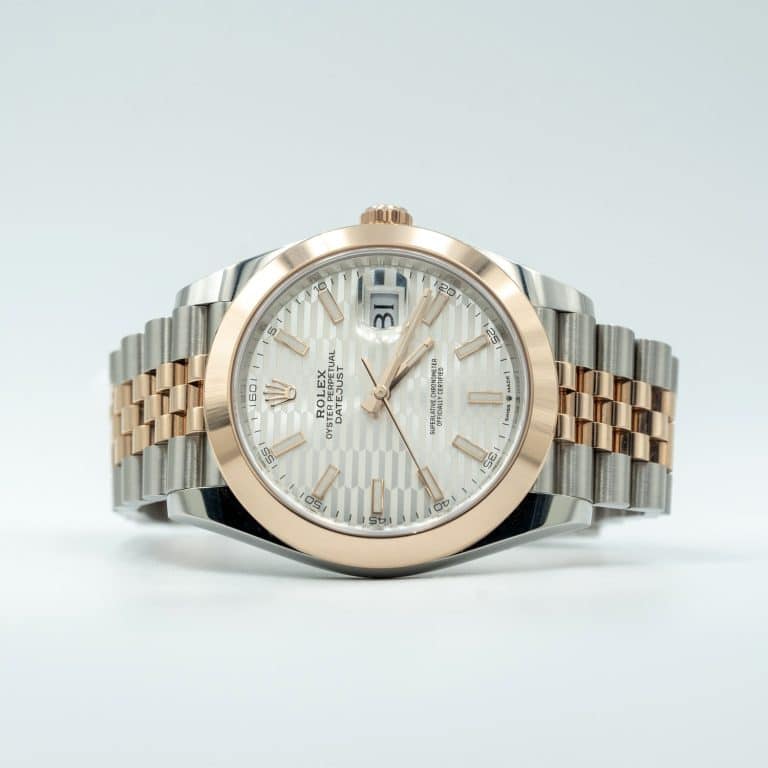 Rolex Datejust White Motif