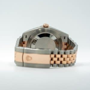 Rolex Datejust White Motif Everose