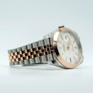 Rolex Datejust White Motif Jubilee