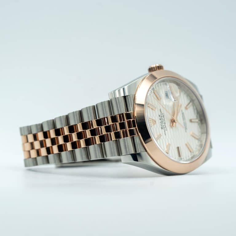 Rolex Datejust White Motif Jubilee