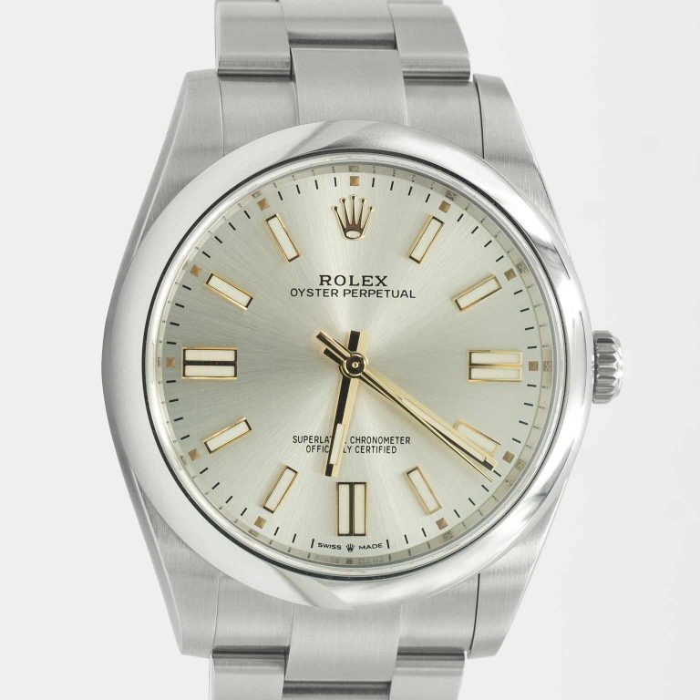 Rolex OP 41mm Silver Dial