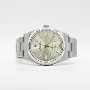 Rolex Oyster Perpetual Silver Dial