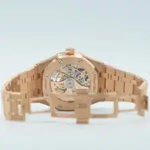 AP Royal oak open worked rose gold