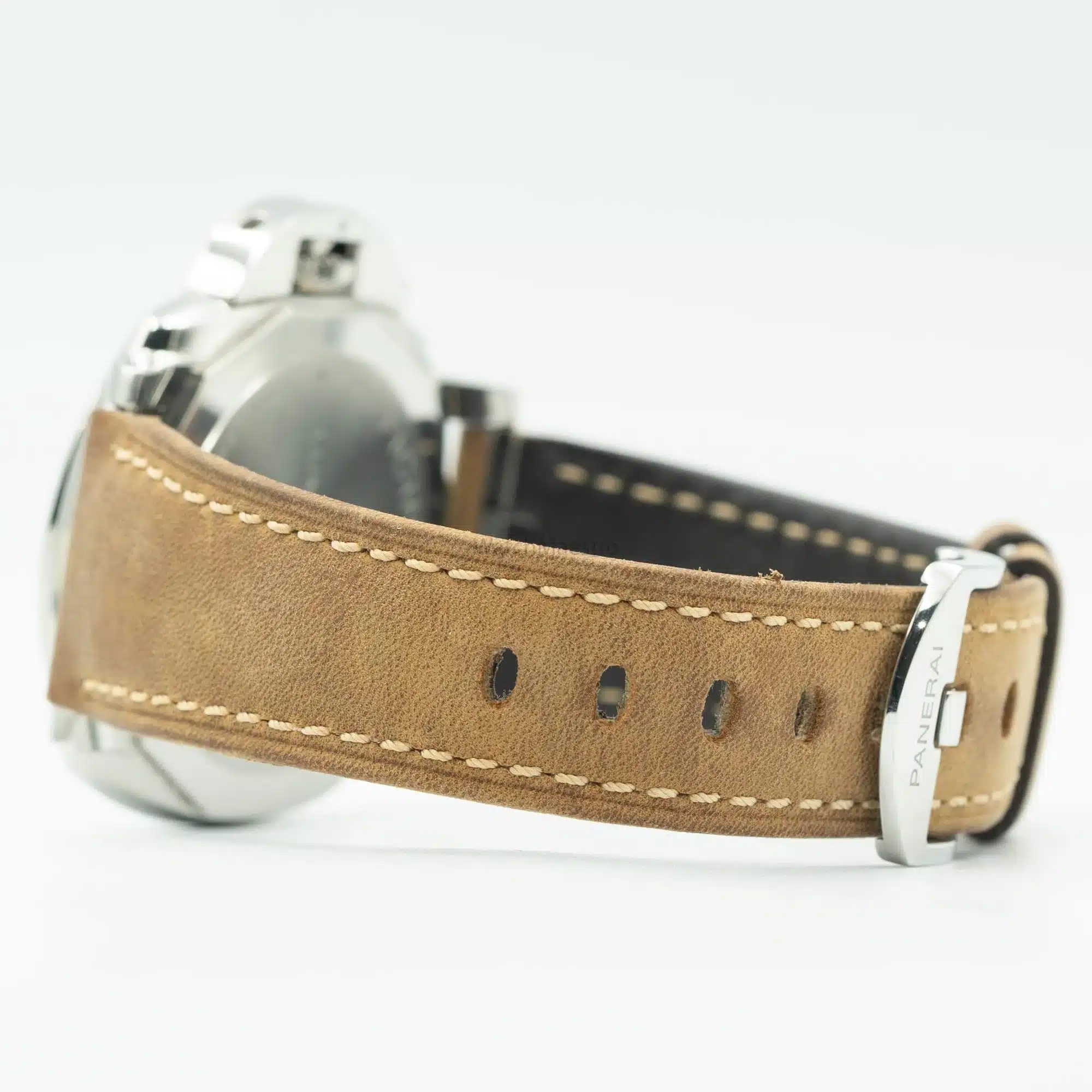 Panerai Luminor Due brown leather strap