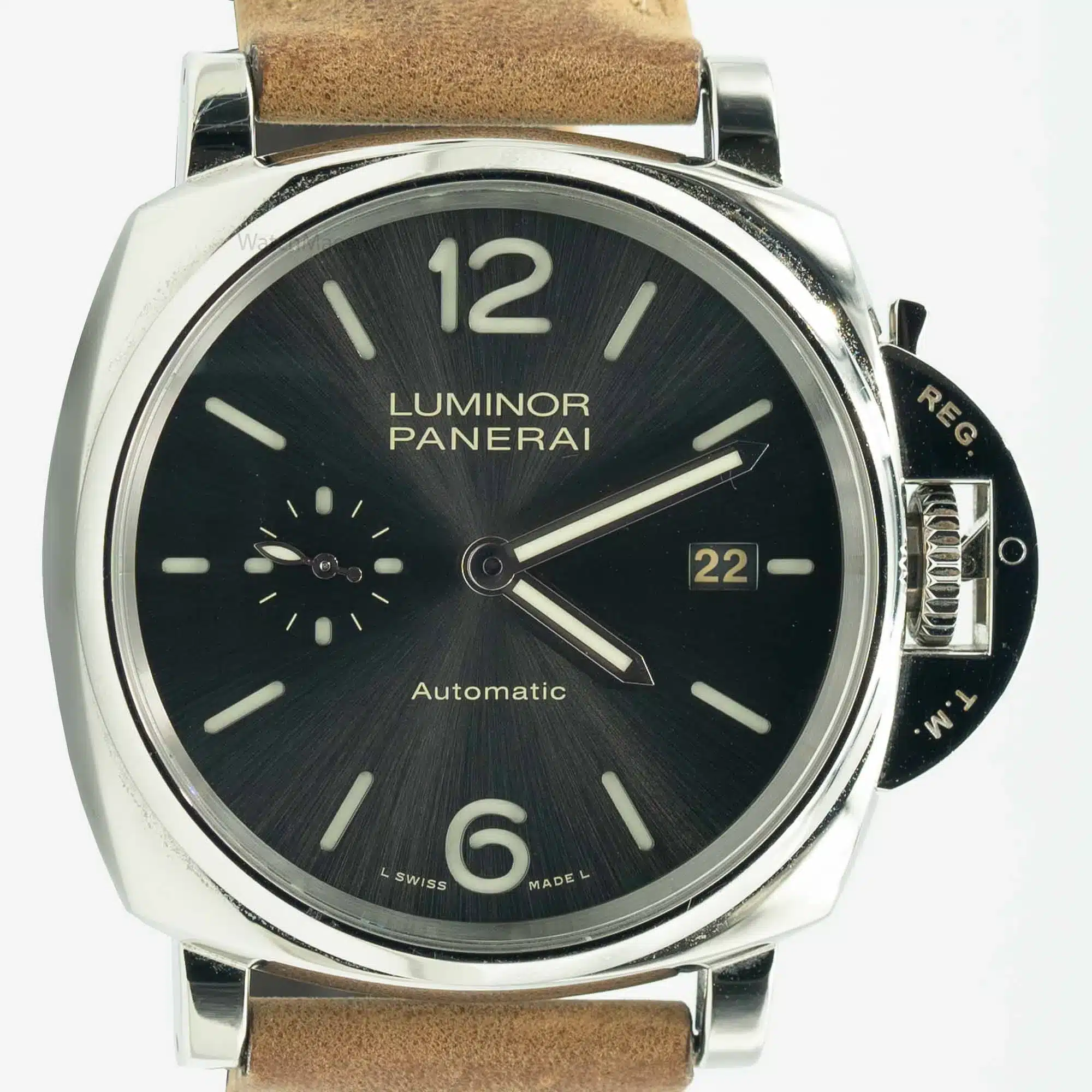 Panerai Luminor Due grey dial