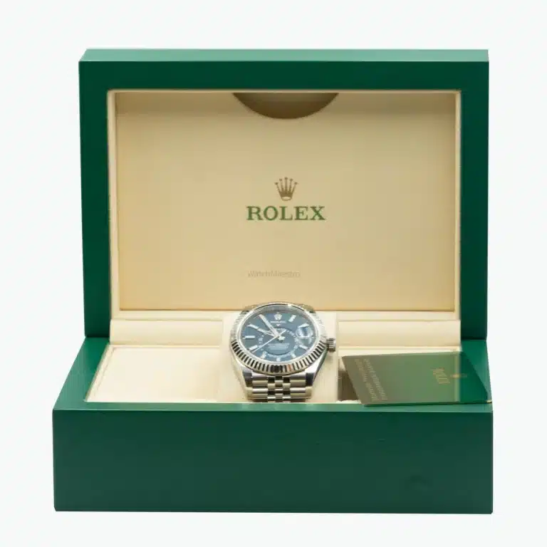 Rolex Sky Dweller Blue dial box