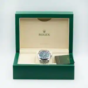 DJ41 Blue Motif steel jubilee box