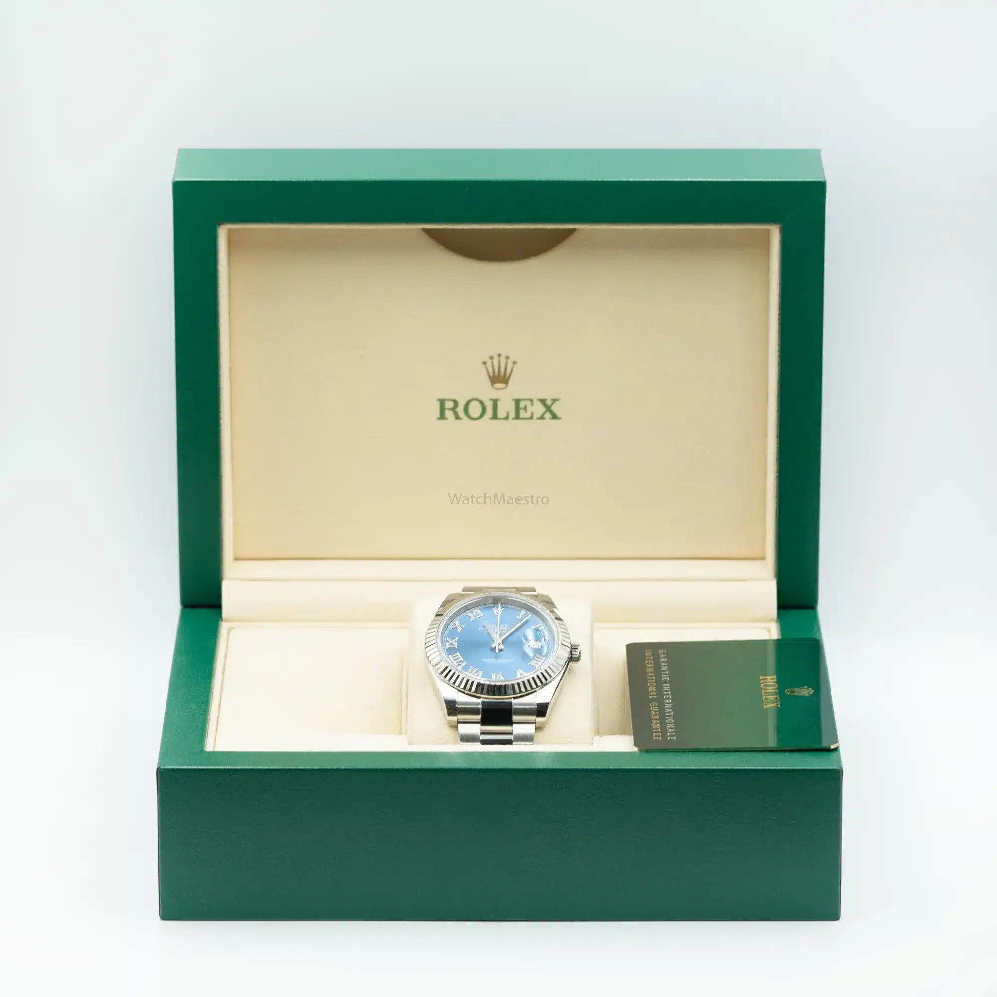 Rolex DJ41 Roman Dial Box