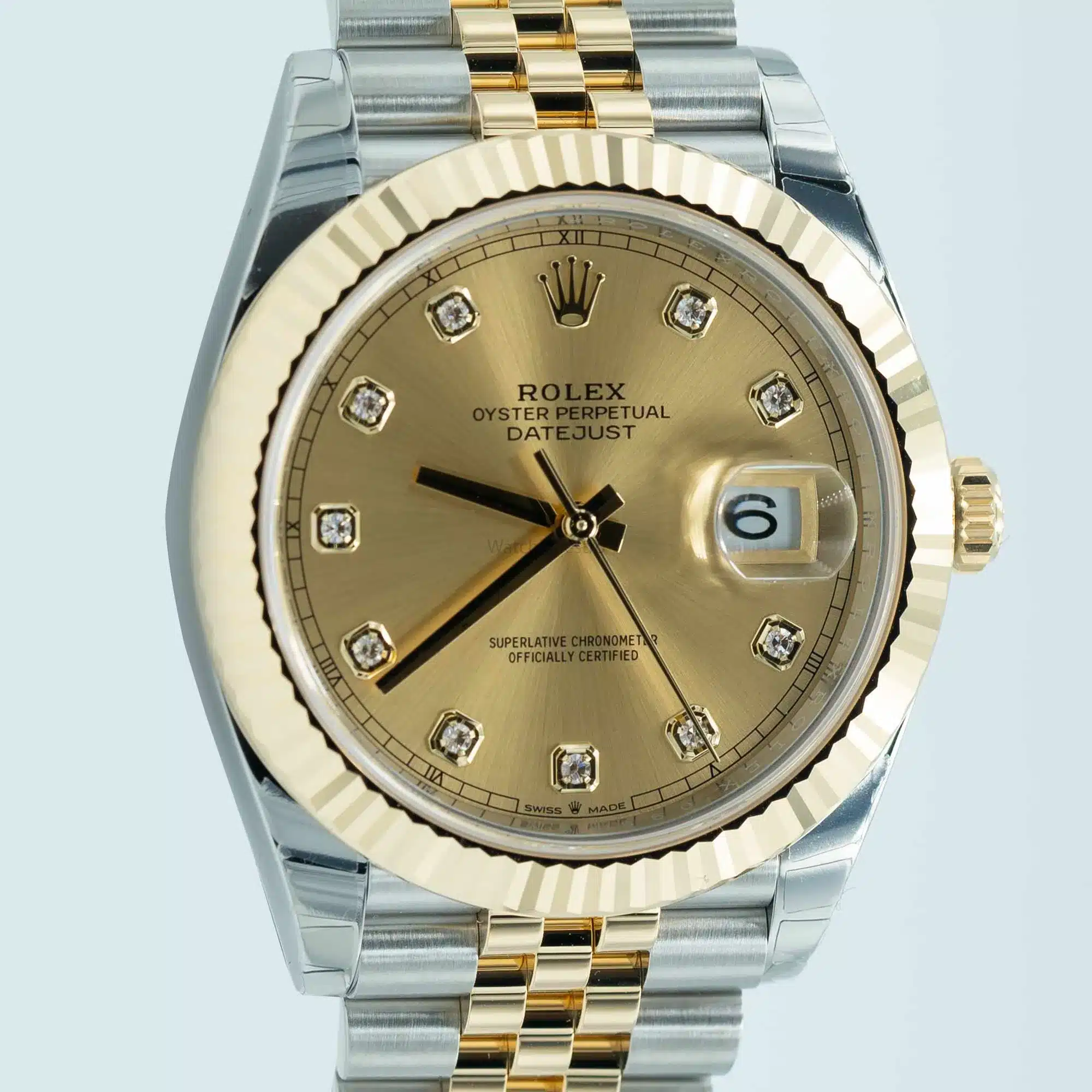 Rolex Datejust 41 Champ Diamonds