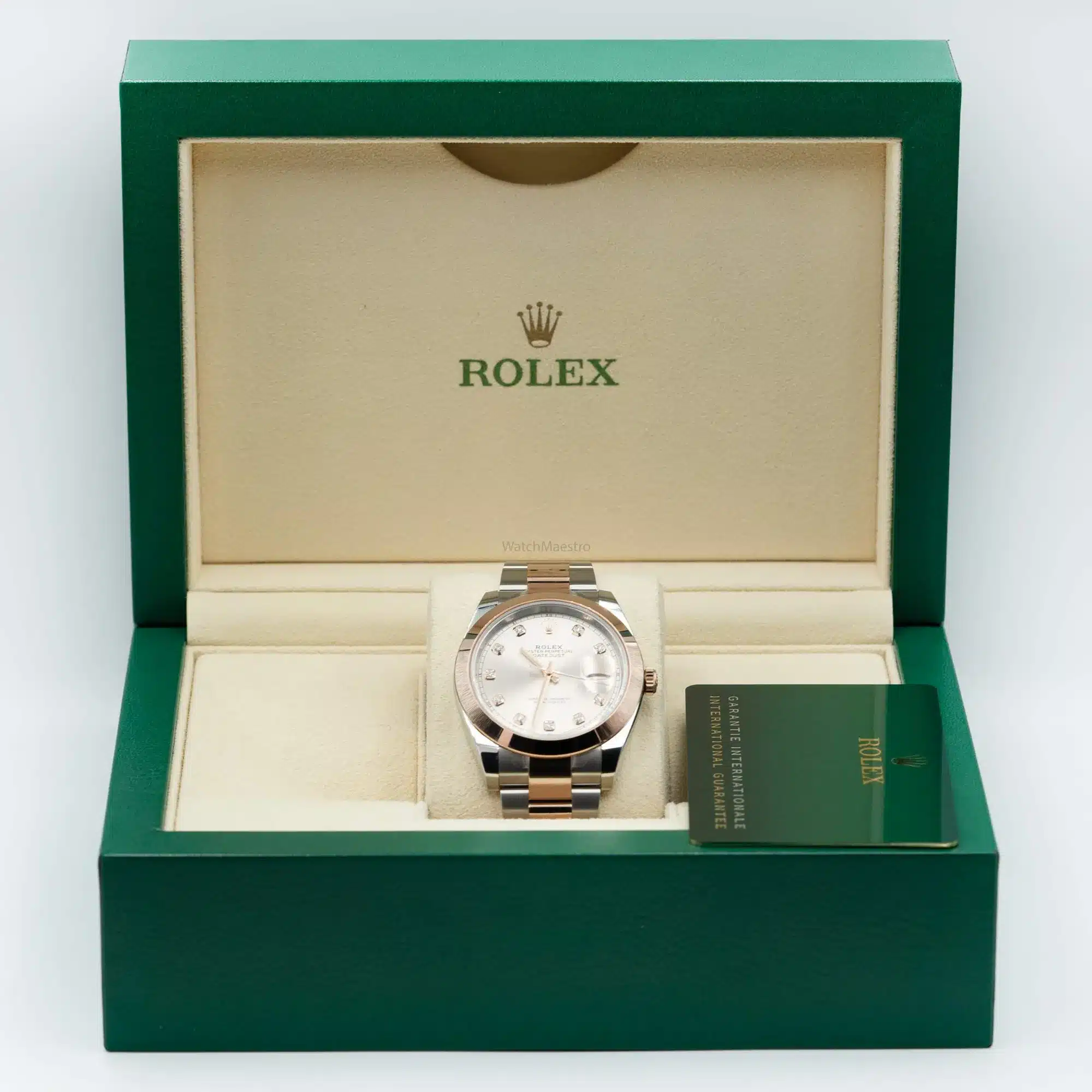 Rolex Datejust 41 Sundust box