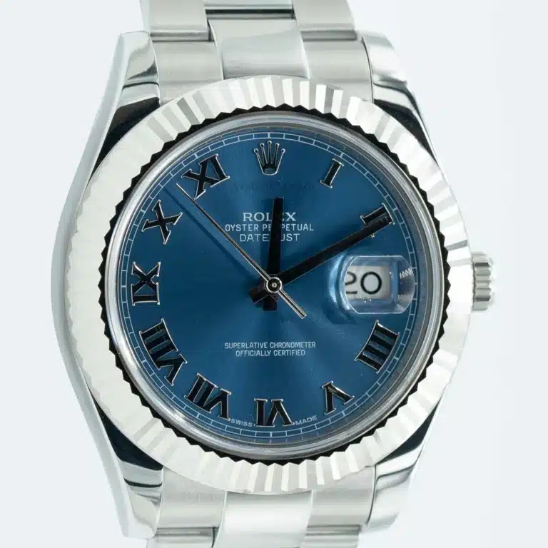 Rolex Datejust II Roman Blue Dial