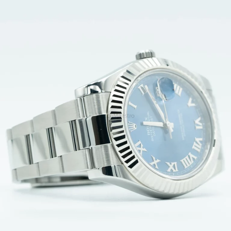 Rolex Datejust Roman Blue Dial