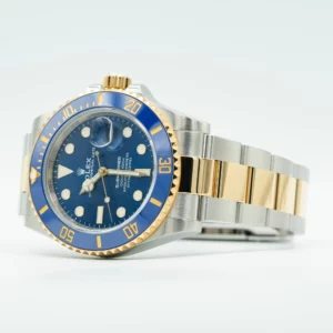 Rolex Submariner Two Tone Blue Bezel