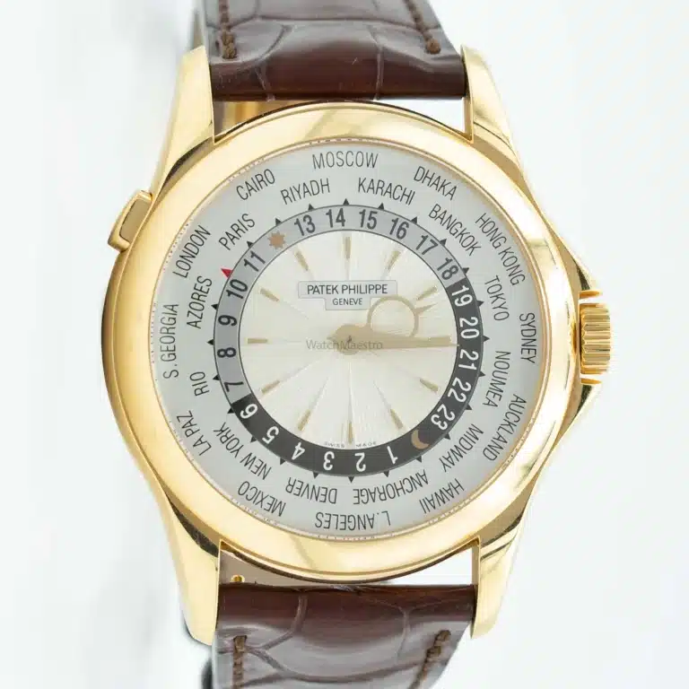 Patek World Time white dial
