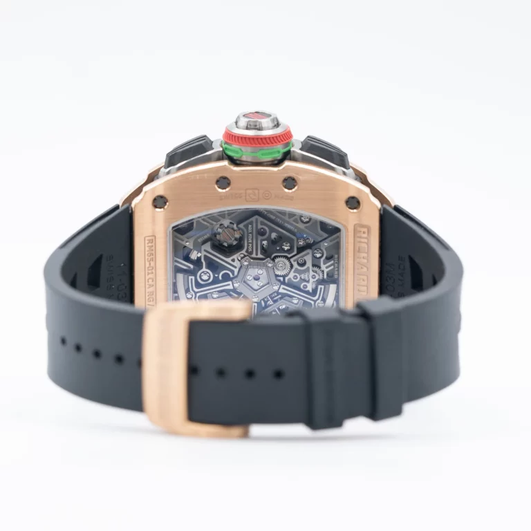 Richard Mille RM65-01 rose gold case