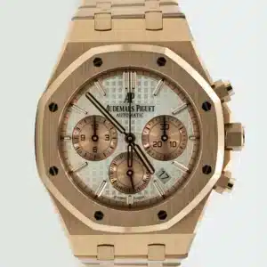 AP Rose Gold 38mm Royal Oak Chronograph
