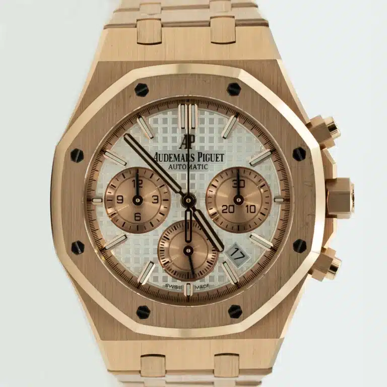 AP Rose Gold 38mm Royal Oak Chronograph