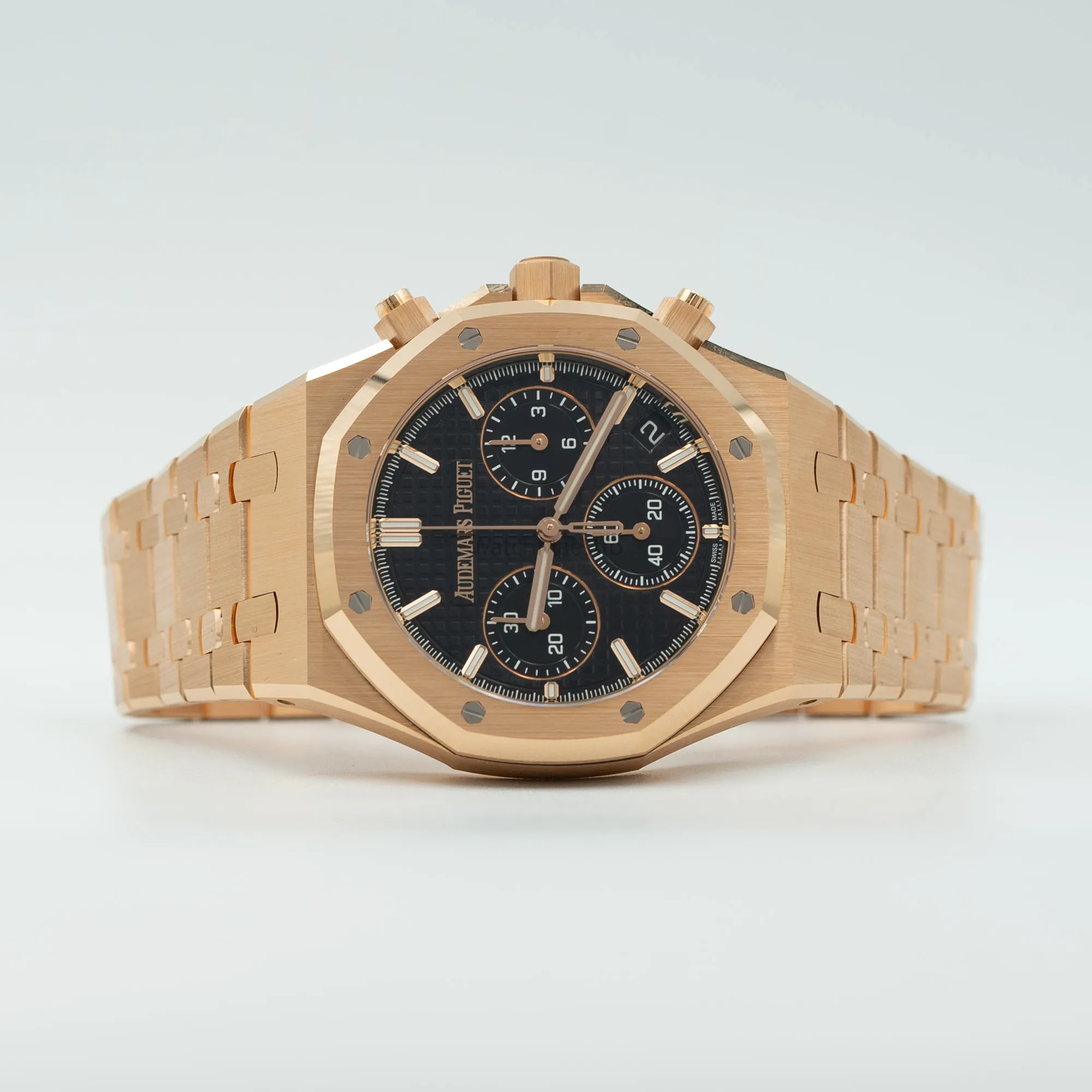 Audemars Piguet Rose Gold Black Dial