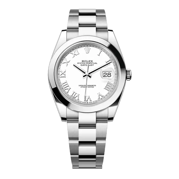 Rolex Datejust 41 Roman White Product