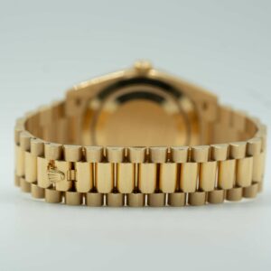 Rolex Day Date 40 Yellow Gold Black Motif presidential