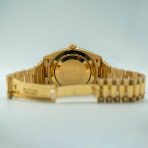 Rolex Day Date Gold Black Motif