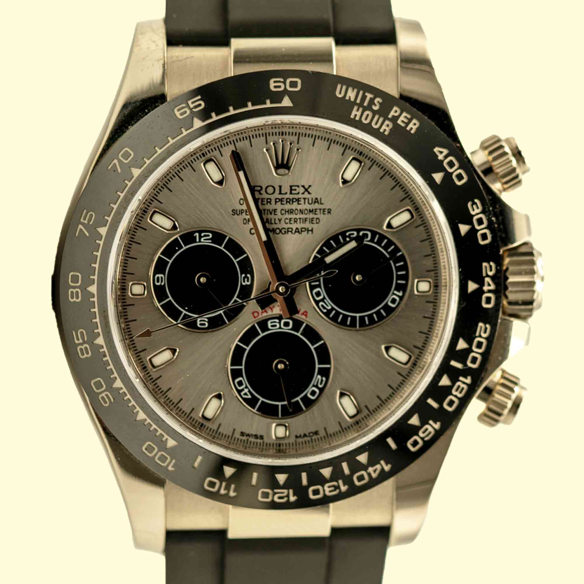 Rolex Daytona Ghost White Gold