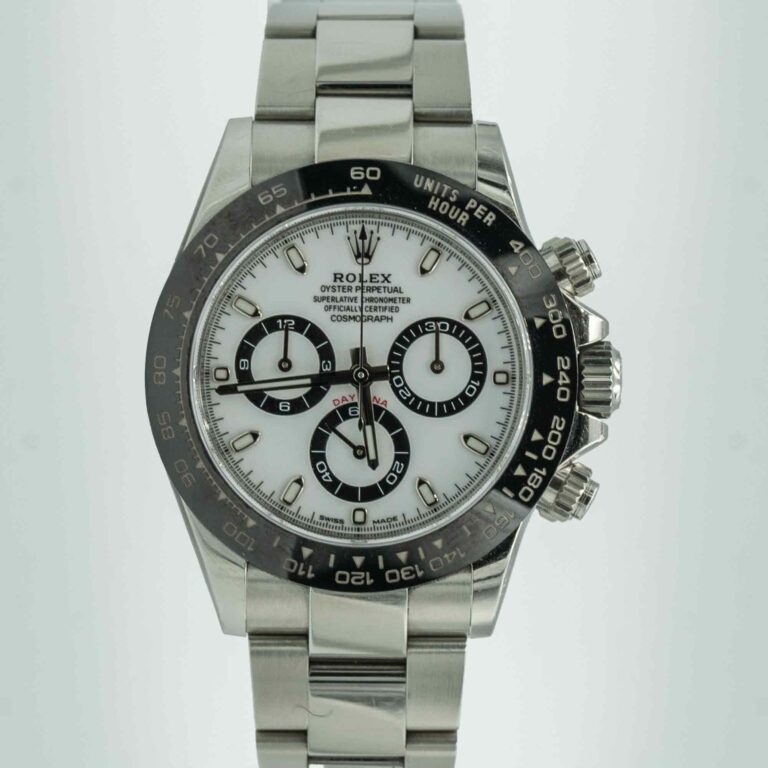 Rolex Daytona Panda Used 2019 white dial