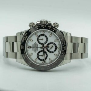 Rolex Daytona Panda Used white dial