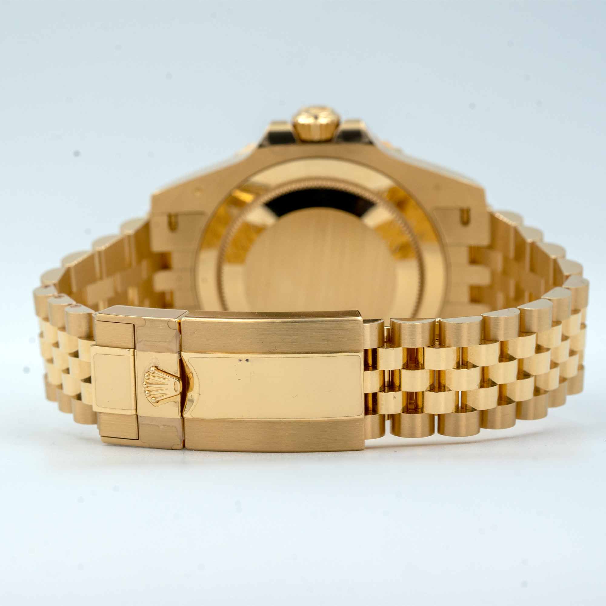 Rolex GMT Master II Yellow Gold Black Dial