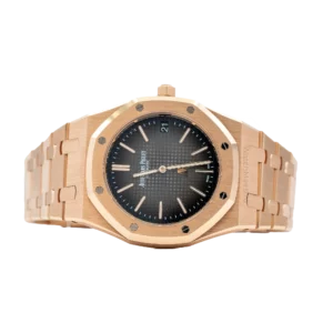 AP Royal Oak Jumbo Rose Gold Grey Dial