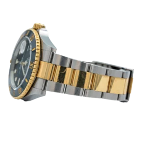 Rolex Submariner Two Tone Black Bezel