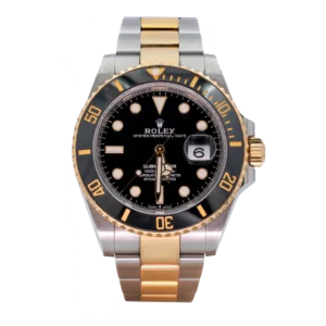 Rolex Submariner Two Tone Gold Black