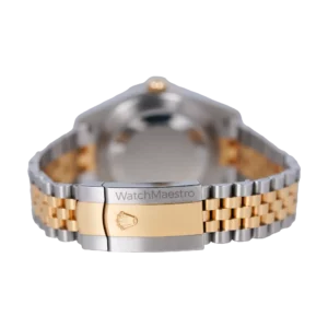Datejust 41 Silver Dial Two Tone Jubilee bracelet & Yellow Gold Smooth Bezel