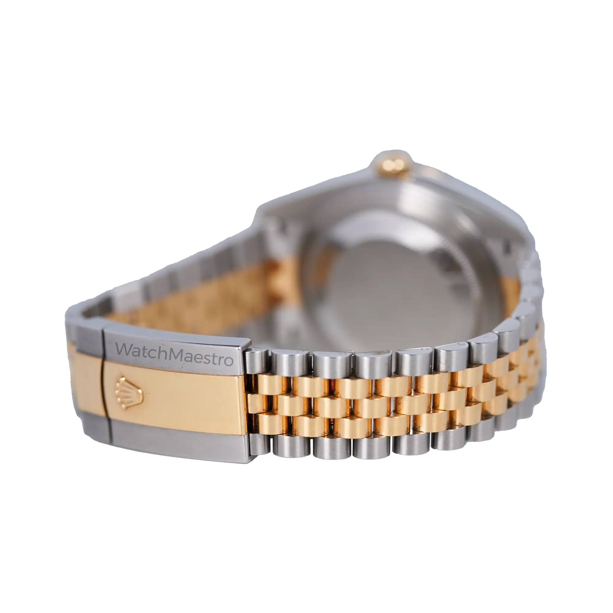 Datejust 41 Silver Dial Two Tone Jubilee bracelet & Yellow Gold Smooth Bezel