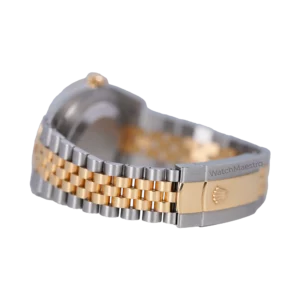 Datejust 41 Silver Dial Two Tone Jubilee bracelet & Yellow Gold Smooth Bezel