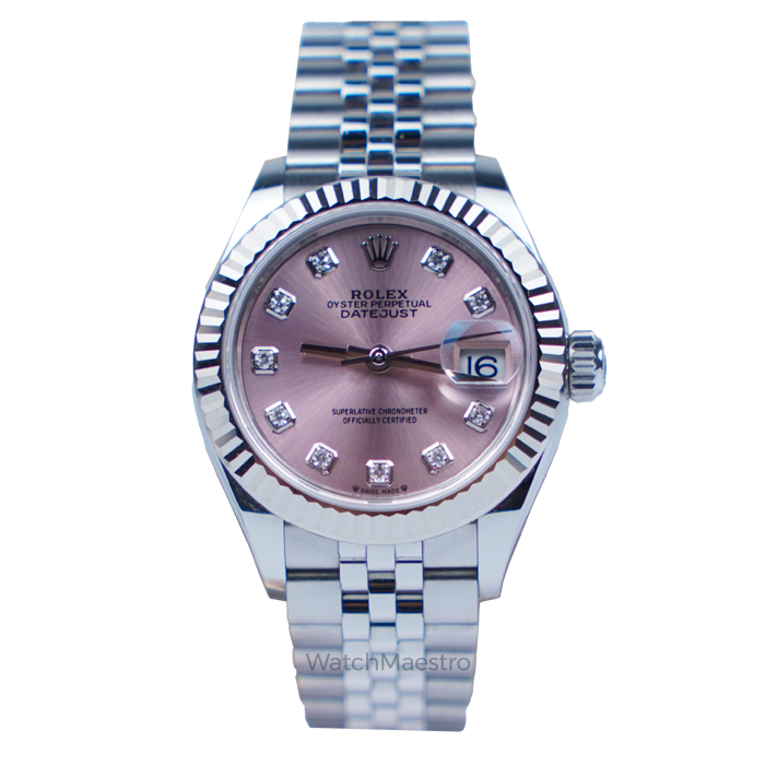 Rolex Datejust 28 Pink Dial