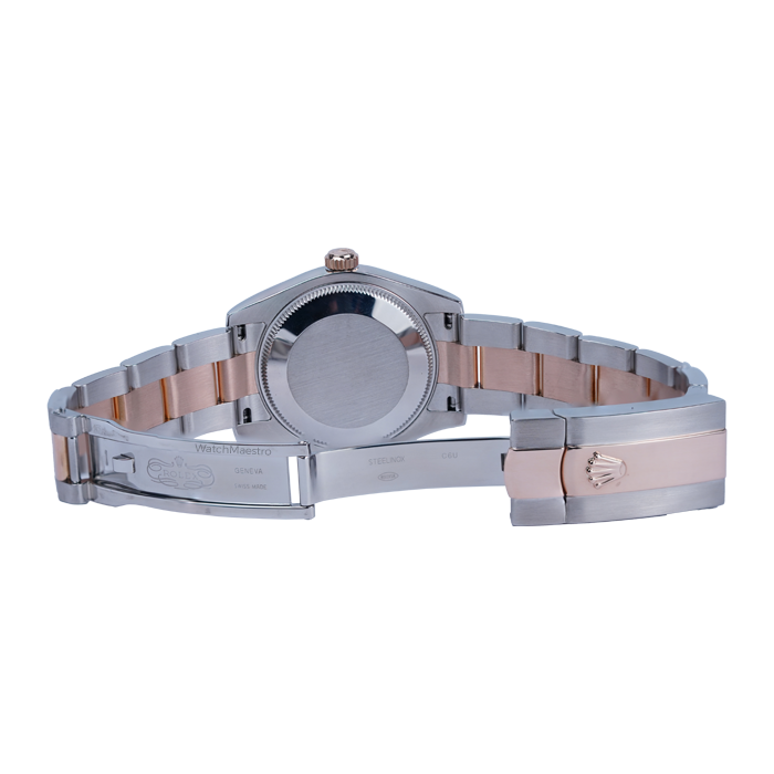 Rolex Datejust 31 Pink Index Oyster Rose Gold Two Tone