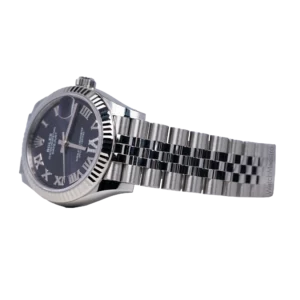 Rolex Datejust 31 Purple Roman Dial and Jubilee Bracelet side 2