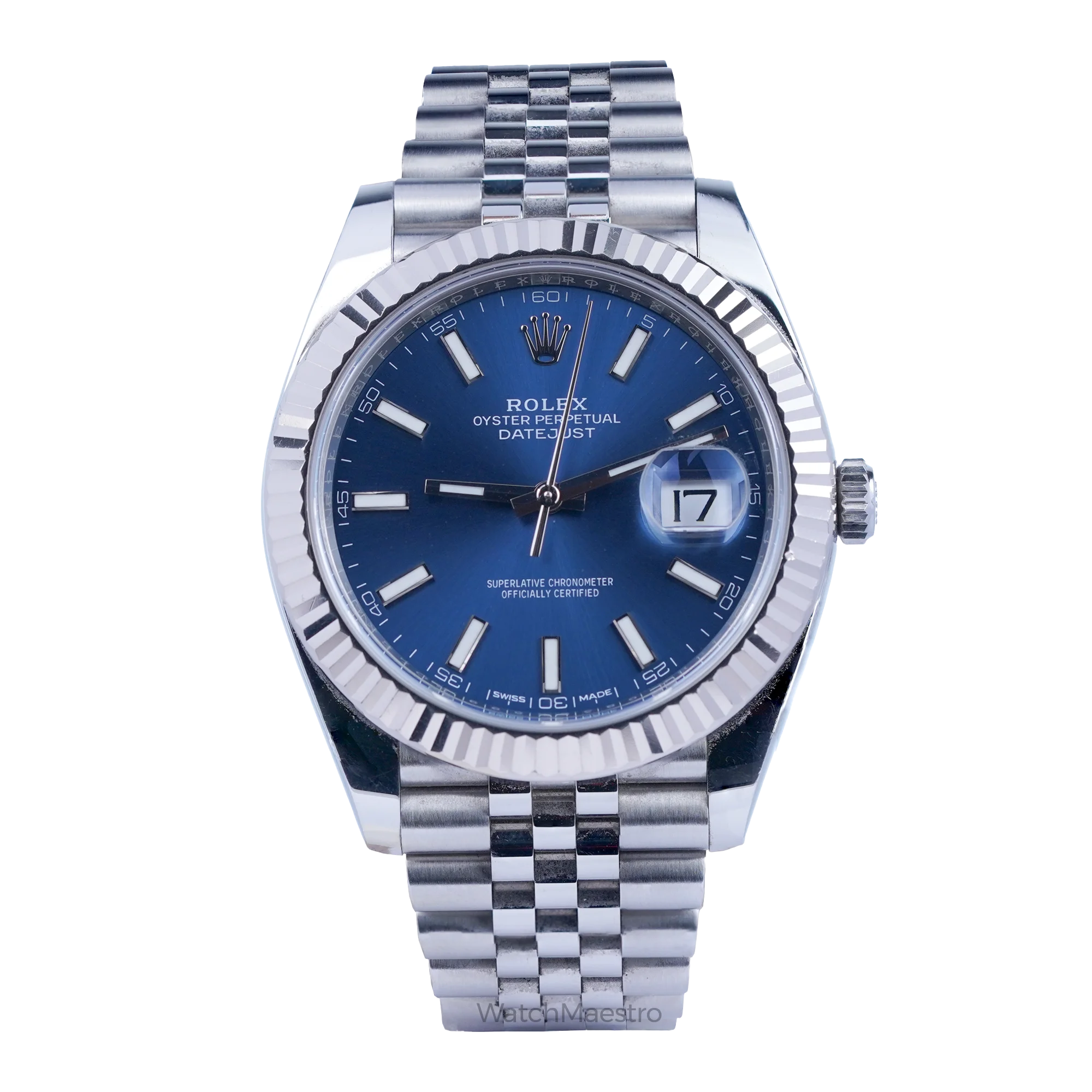 Rolex Datejust 41 Blue Dial Used