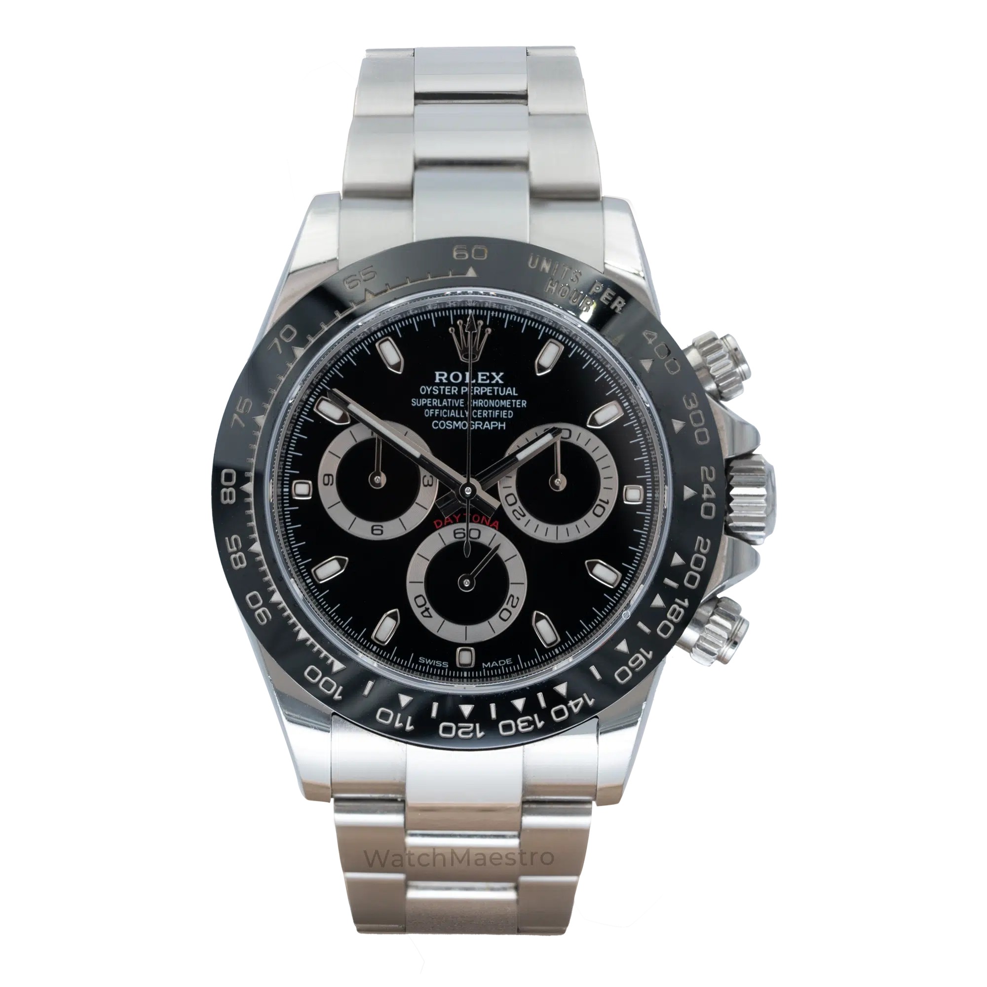 Rolex Daytona Steel Black